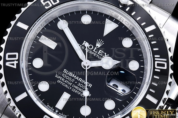 1016 WaterResistant ROLSUB0343A – Submariner 126610LN 41mm 904L SS SS Blk VSF A 1041